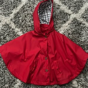 Girls rain parka